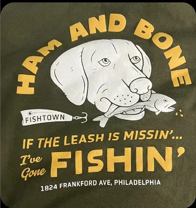 HAM AND BONE custom screen printing project in Philadelphia